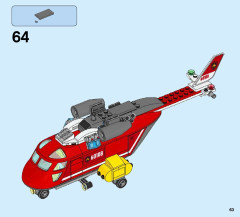 LEGO 60108 instructions page 63 – build guide