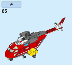 LEGO 60108 instructions page 64 – build guide