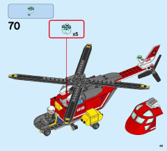 LEGO 60108 instructions page 69 – build guide