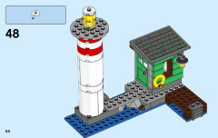 LEGO 60109 instructions page 54 – build guide