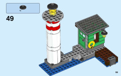 LEGO 60109 instructions page 55 – build guide