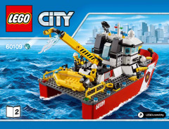 LEGO 60109 instructions page 1 – build guide