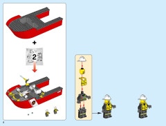 LEGO 60109 instructions page 2 – build guide