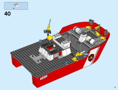 LEGO 60109 instructions page 17 – build guide