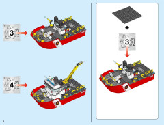 LEGO 60109 instructions page 2 – build guide
