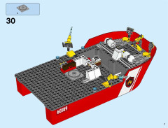 LEGO 60109 instructions page 7 – build guide