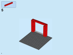 LEGO 60110 instructions page 6 – build guide