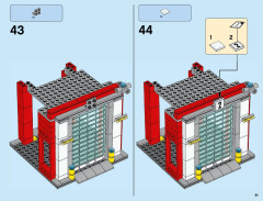 LEGO 60110 instructions page 61 – build guide