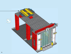 LEGO 60110 instructions page 74 – build guide