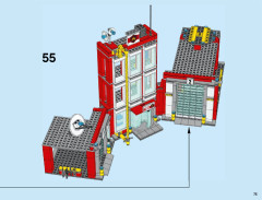 LEGO 60110 instructions page 75 – build guide
