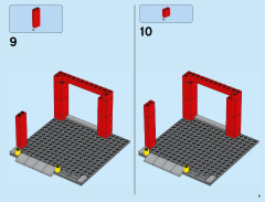LEGO 60110 instructions page 9 – build guide
