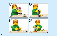 LEGO 60110 instructions page 2 – build guide