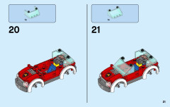 LEGO 60110 instructions page 21 – build guide