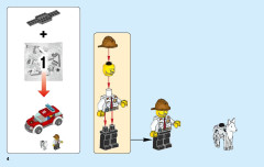 LEGO 60110 instructions page 4 – build guide