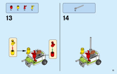 LEGO 60110 instructions page 11 – build guide