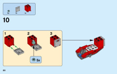 LEGO 60110 instructions page 20 – build guide