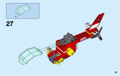 LEGO 60110 instructions page 33 – build guide