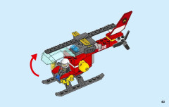 LEGO 60110 instructions page 43 – build guide