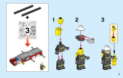 LEGO 60110 instructions page 3 – build guide