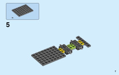 LEGO 60110 instructions page 7 – build guide