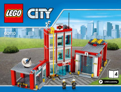 LEGO 60110 instructions page 1 – build guide