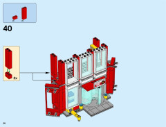 LEGO 60110 instructions page 38 – build guide