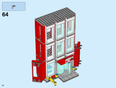 LEGO 60110 instructions page 62 – build guide