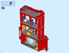 LEGO 60110 instructions page 72 – build guide