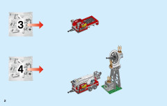 LEGO 60111 instructions page 2 – build guide