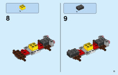 LEGO 60111 instructions page 11 – build guide