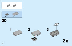 LEGO 60111 instructions page 20 – build guide