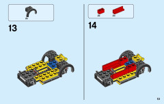 LEGO 60113 instructions page 13 – build guide
