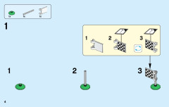 LEGO 60113 instructions page 4 – build guide