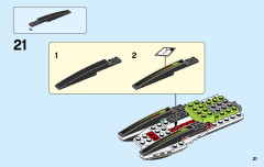 LEGO 60114 instructions page 21 – build guide