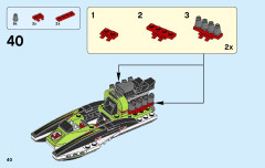 LEGO 60114 instructions page 40 – build guide