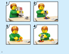 LEGO 60116 instructions page 2 – build guide