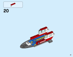 LEGO 60116 instructions page 21 – build guide