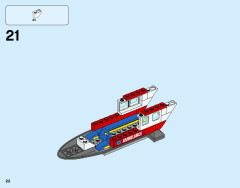 LEGO 60116 instructions page 22 – build guide