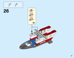 LEGO 60116 instructions page 27 – build guide