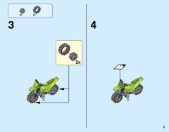 LEGO 60116 instructions page 5 – build guide