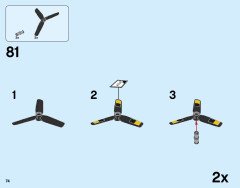 LEGO 60116 instructions page 74 – build guide