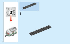 LEGO 60117 instructions page 2 – build guide