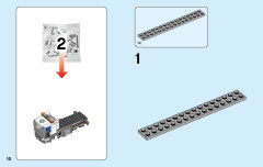 LEGO 60118 instructions page 10 – build guide