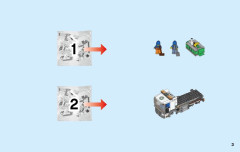 LEGO 60118 instructions page 3 – build guide