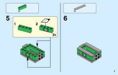 LEGO 60118 instructions page 7 – build guide
