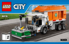 LEGO 60118 instructions page 1 – build guide