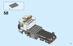LEGO 60118 instructions page 3 – build guide