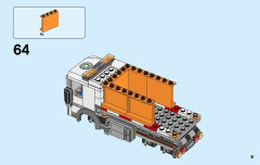 LEGO 60118 instructions page 9 – build guide