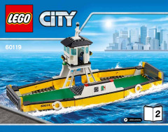 LEGO 60119 instructions page 1 – build guide