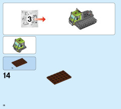 LEGO 60122 instructions page 18 – build guide